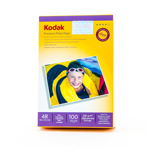 Фотобумага 4R (10,2х15,2) глянцевая 230г/м 100л. Kodak