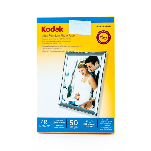 Фотобумага 4R (10,2х15,2) суперглянцевая 270г/м 50л. Kodak